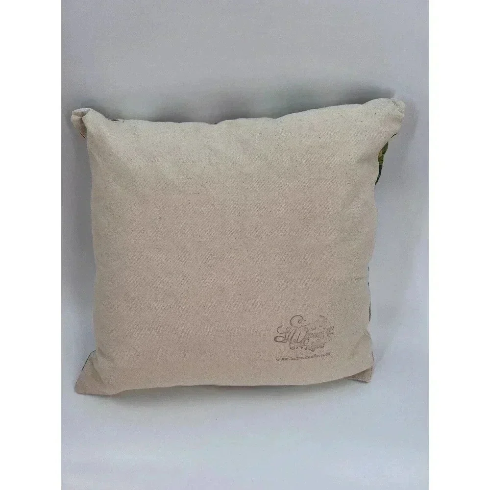 Vintage Quilted Accent Pillow 